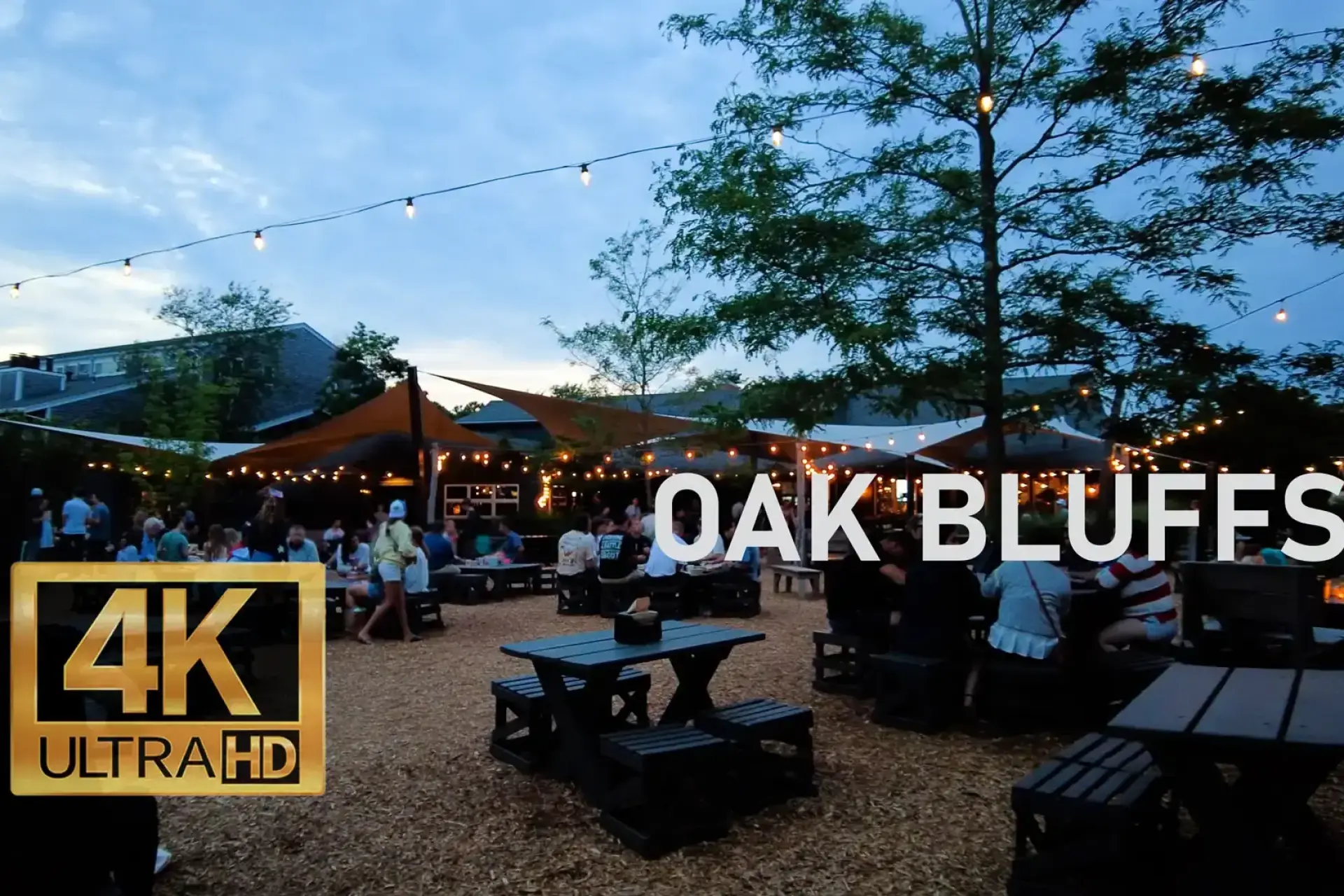 A Chill Evening at Nomans Restaurant, Oak Bluffs