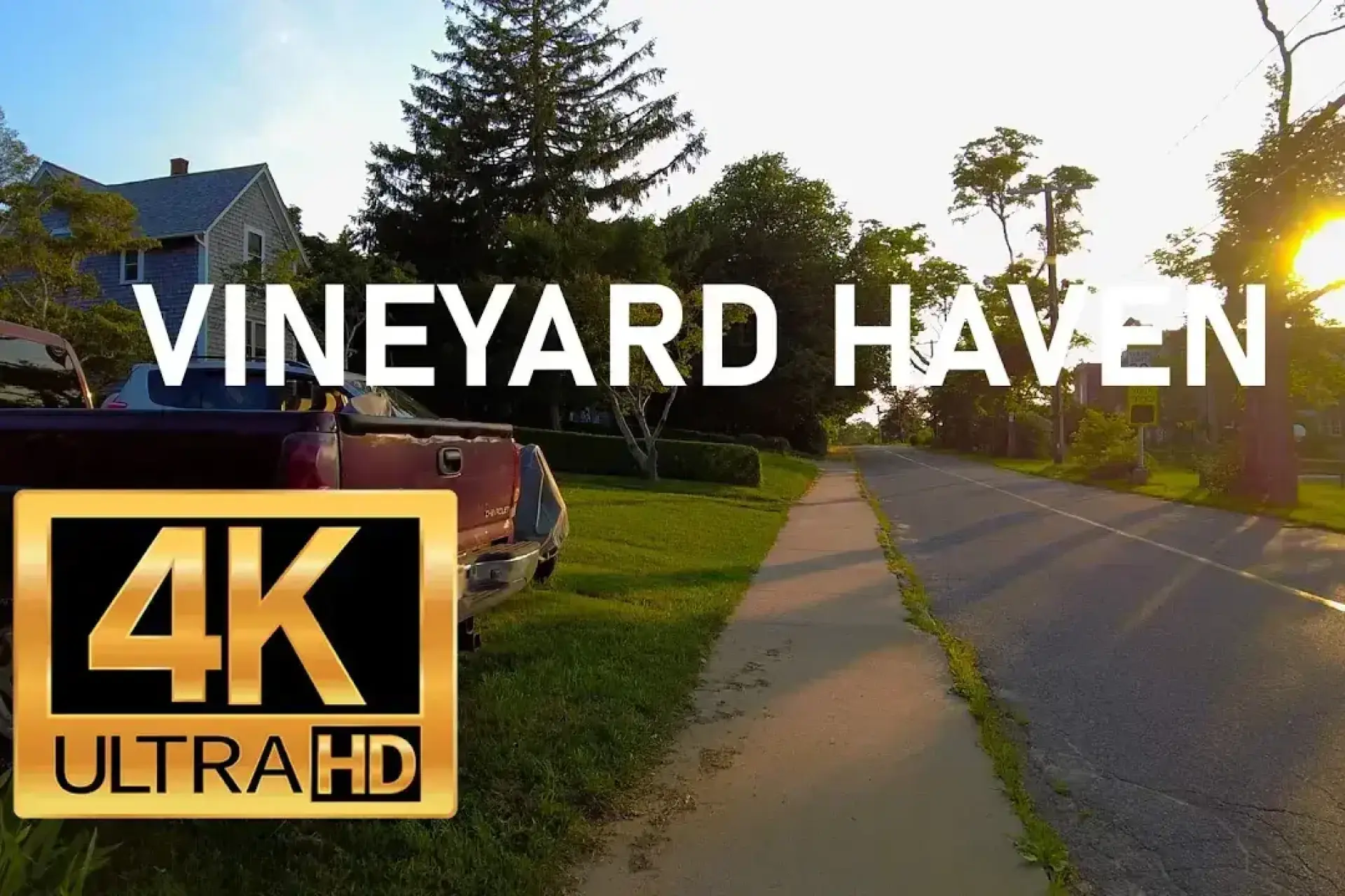Vineyard Haven MV Sunset Walk - A Scenic Journey with MV Vacation