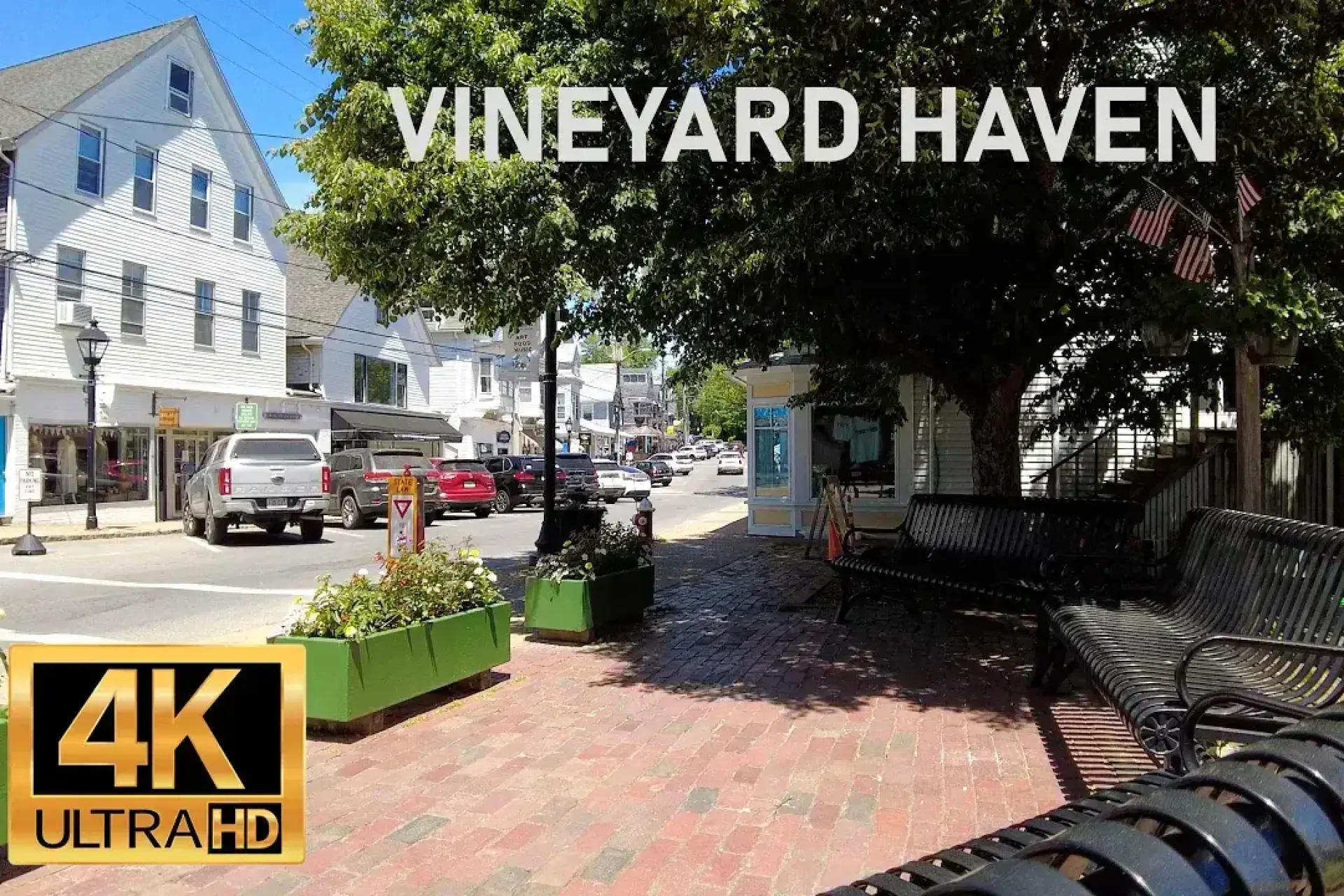Vineyard Haven Summer Day Walk