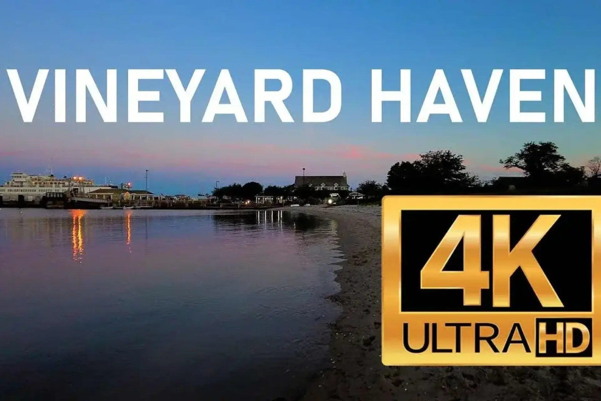 Vineyard Haven Beach Evening Walk