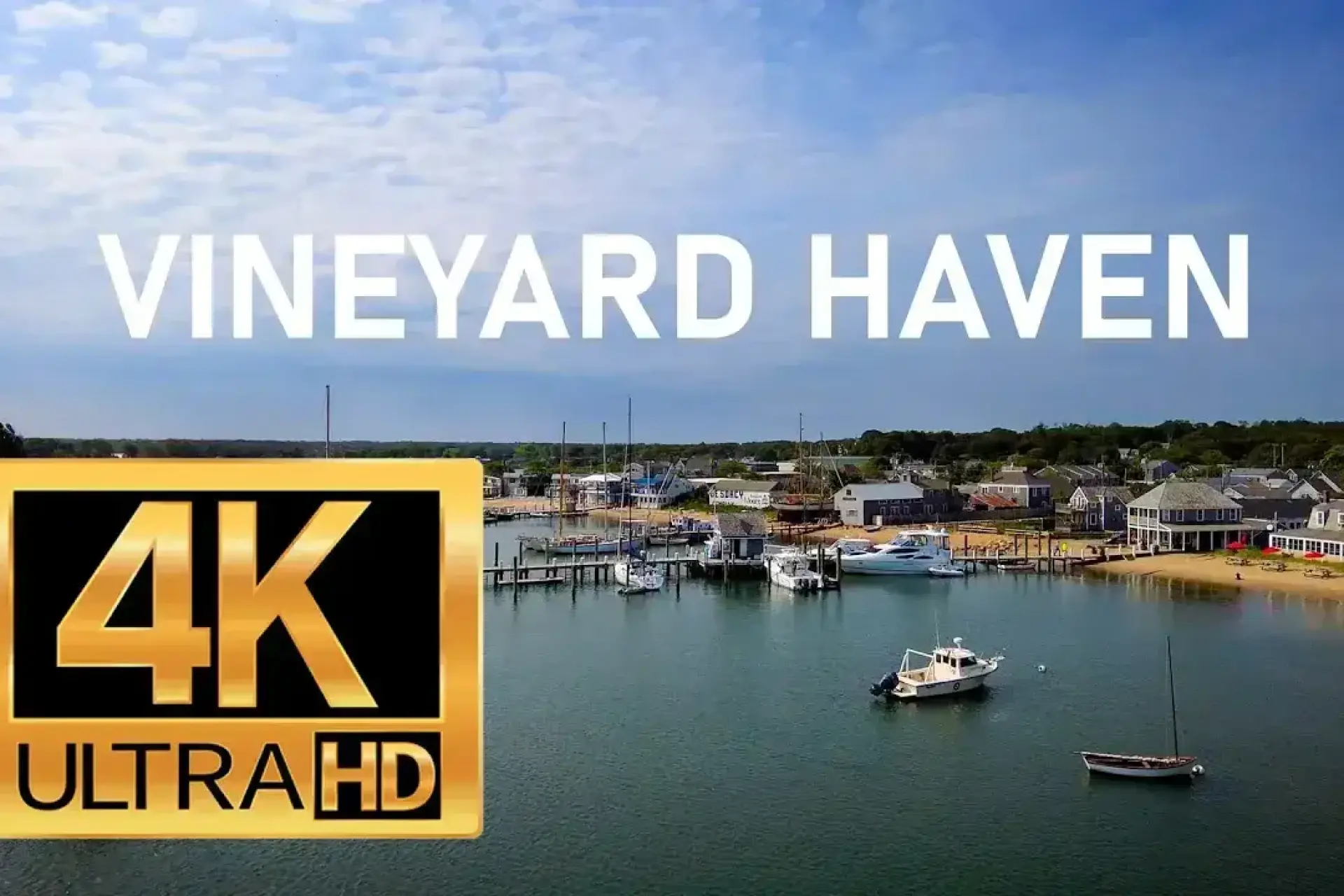 Vineyard Haven Harbor View From The Ferry