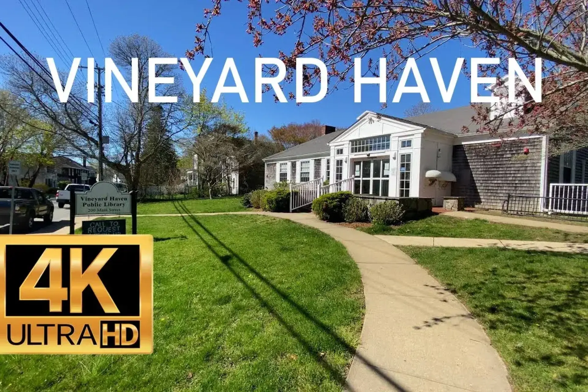 Vineyard Haven Spring Walking Tour, Martha's Vineyard