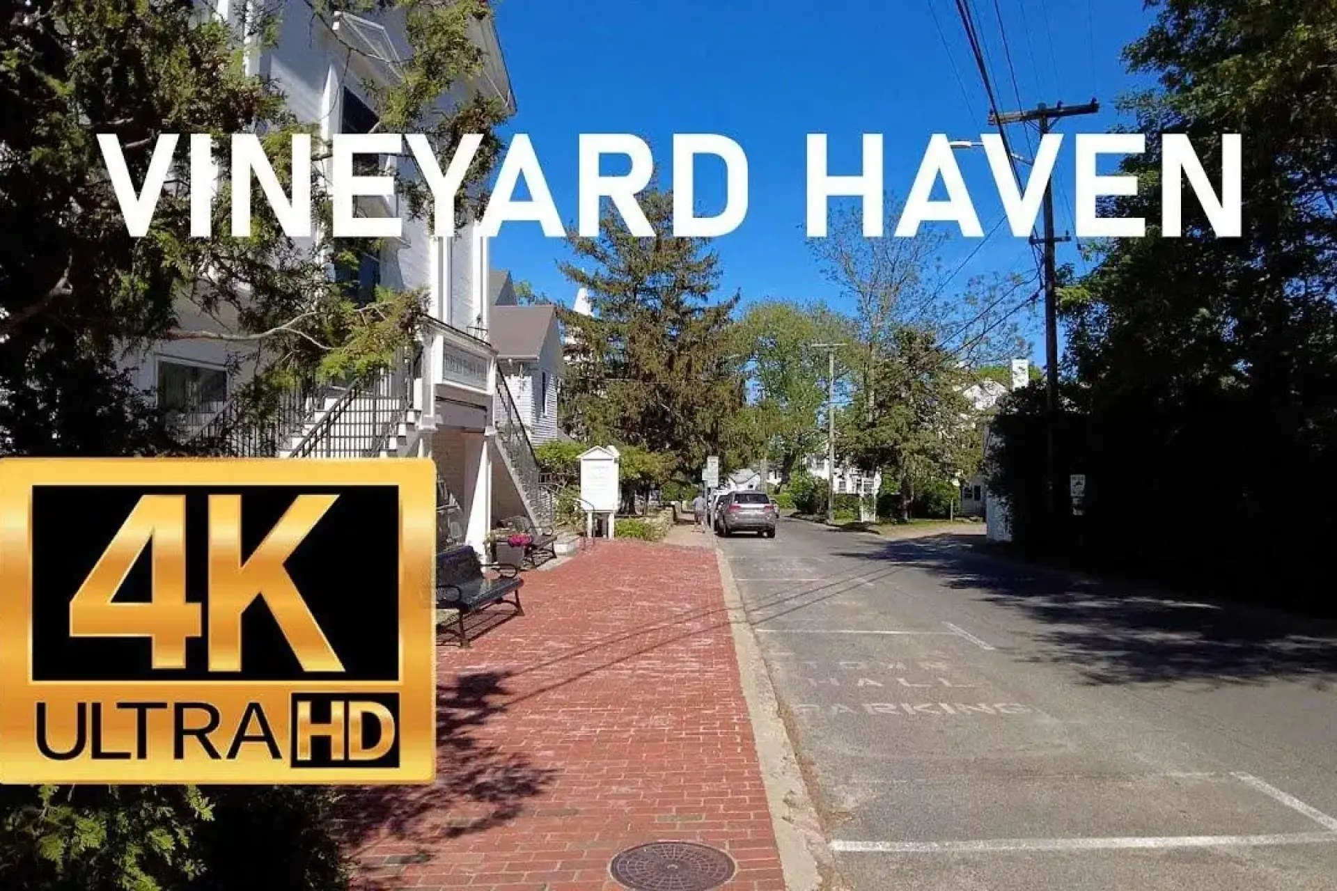 Sunny Day and A Walk Through Vineyard Haven, Massachusetts