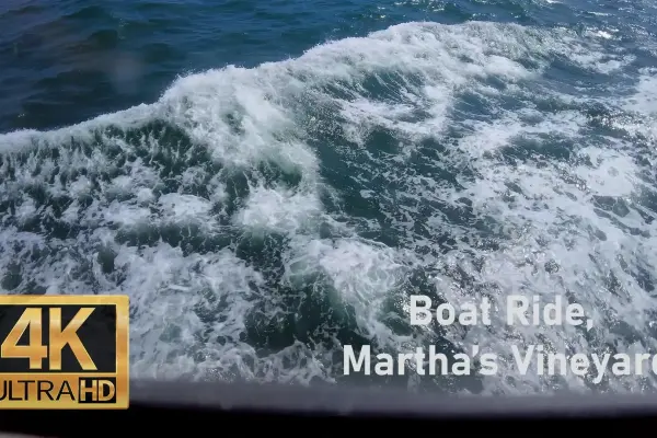 Boat Ride Looking Through The Window on the SSA Ferry